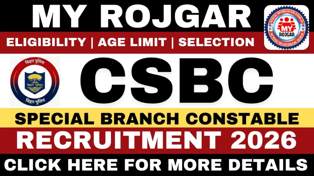 Bihar Police CSBC Constable Recruitment 2026