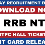 RRB NTPC Admit Card