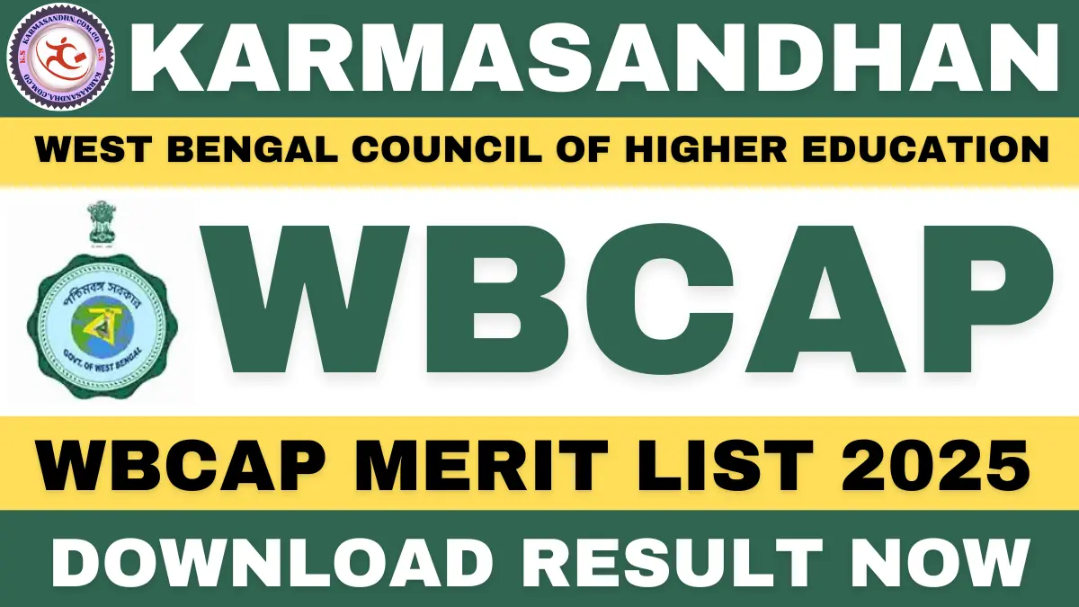 WBCAP Merit List 2025