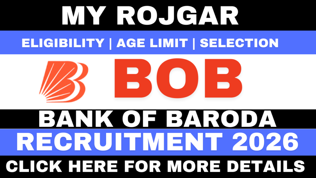 Bank of Baroda Recruitment 2026