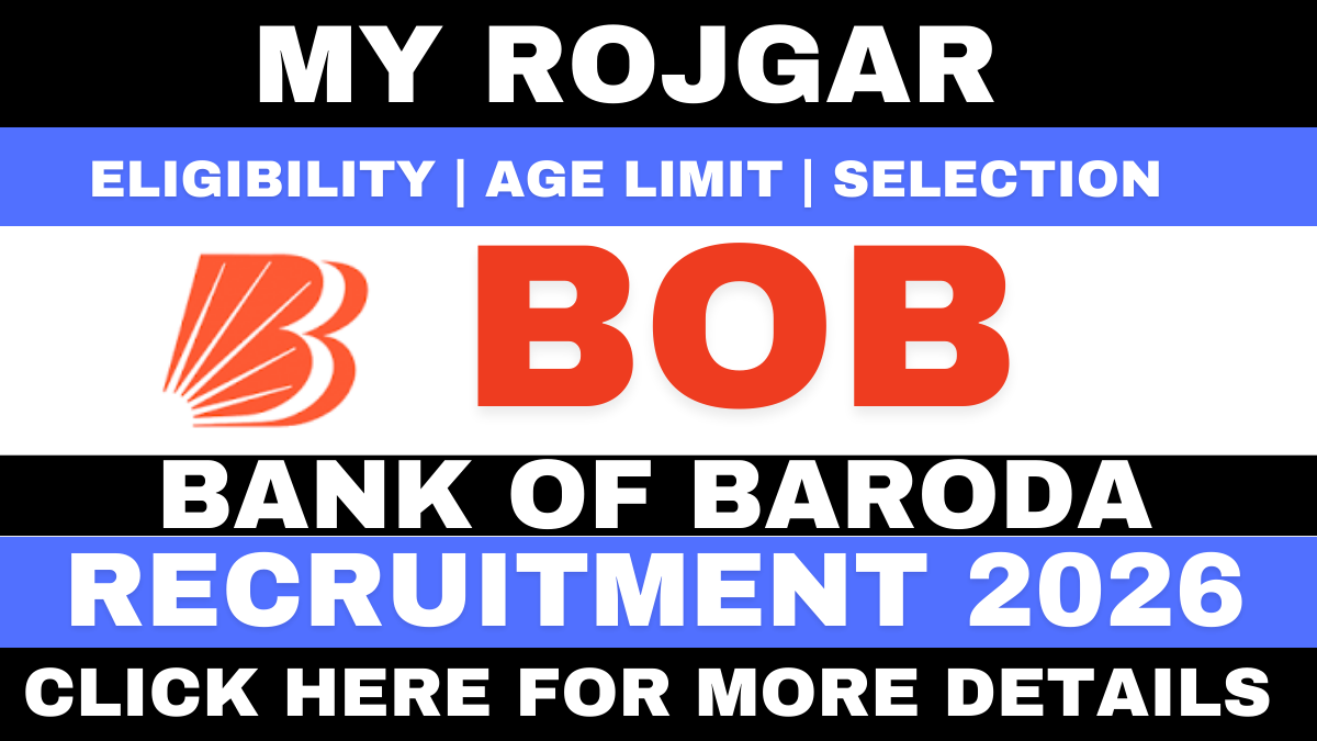 Bank of Baroda Recruitment 2026