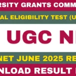 UGC NET Result 2025
